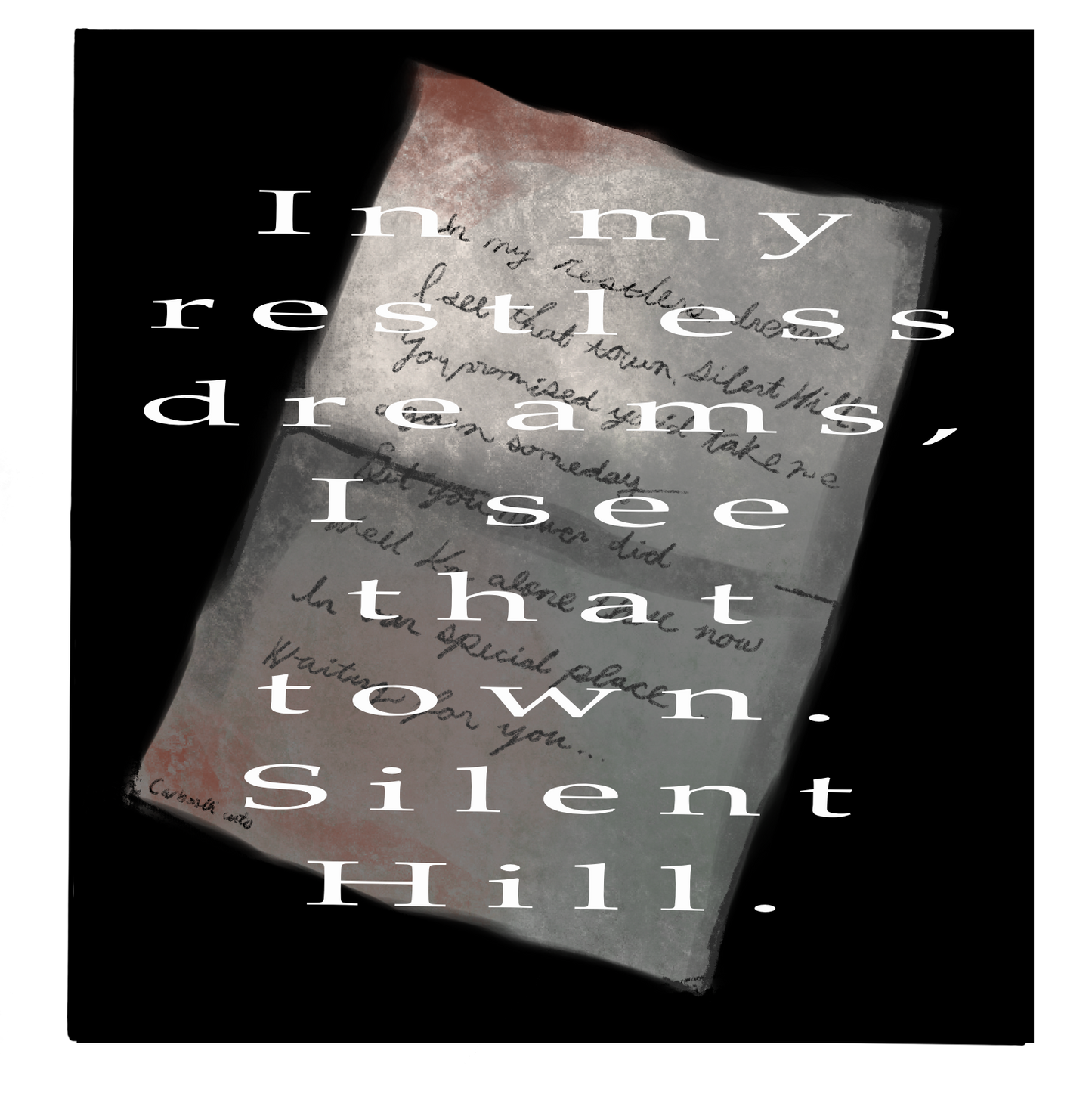 In My Restless Dreams - Sticker